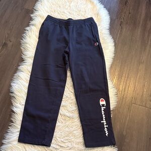 Champion Kids Dark Blue Joggers with Logo
